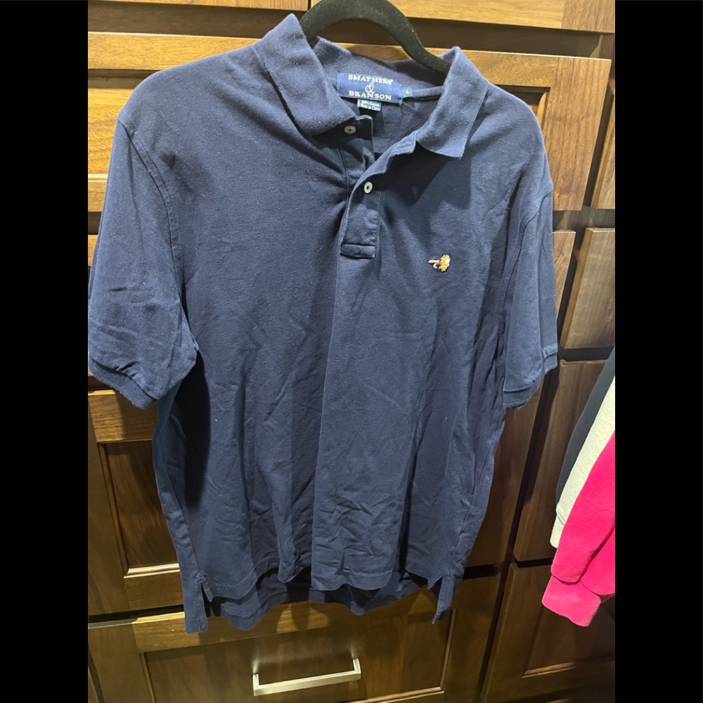 Smothers and Branson fly fishing polo